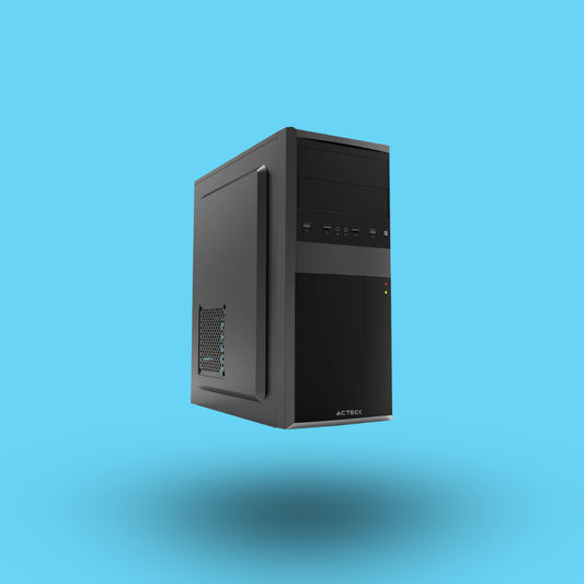 GABINETE ACTECK KIRUNA II GM420 MEDIA TORRE ATX USB 2.0 CON FUENTE 500W (AC-935685)