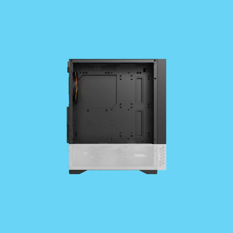 GABINETE BALAM RUSH NITROX CRYSTAL 5500 CBW MIDI-TOWER MICRO-ATX/MINI-ITX USB 2.0/3.0 SIN FUENTE 3 VENTILADORES INSTALADOS NEGRO/BLANCO (BR-938921)