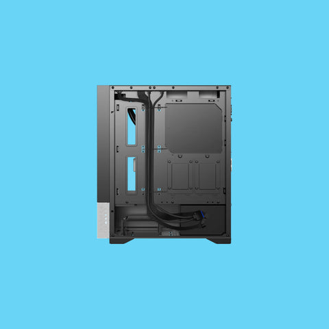 GABINETE BALAM RUSH NITROX CRYSTAL 5500 CBW MIDI-TOWER MICRO-ATX/MINI-ITX USB 2.0/3.0 SIN FUENTE 3 VENTILADORES INSTALADOS NEGRO/BLANCO (BR-938921)