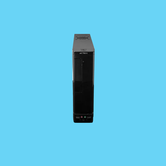 GABINETE SLIM ATOM ACTECK MICRO ATX/MINI ITX/FUENTE DE 450W/ SLIM (AC-929042)