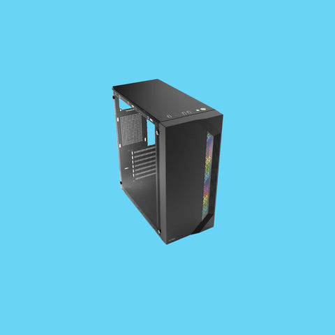 GABINETE ACTECK VIKEN GM434 FUNTE ATX 500W PANEL IZQ DE CRISTAL NEGRO