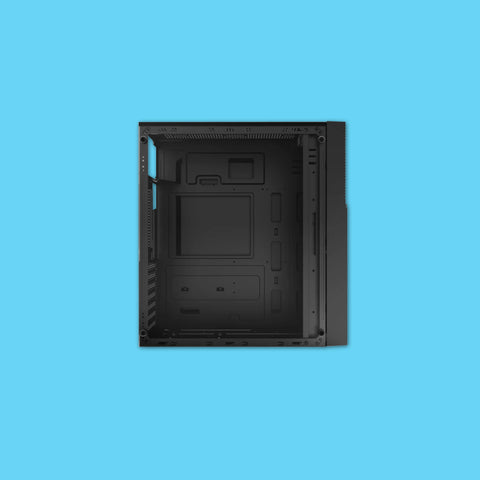 GABINETE ACTECK VIKEN GM434 FUNTE ATX 500W PANEL IZQ DE CRISTAL NEGRO