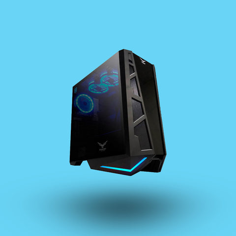 Gabinete Naceb Colosus Gamer Full Tower Pared Cristal 3 Ventiladores RGB