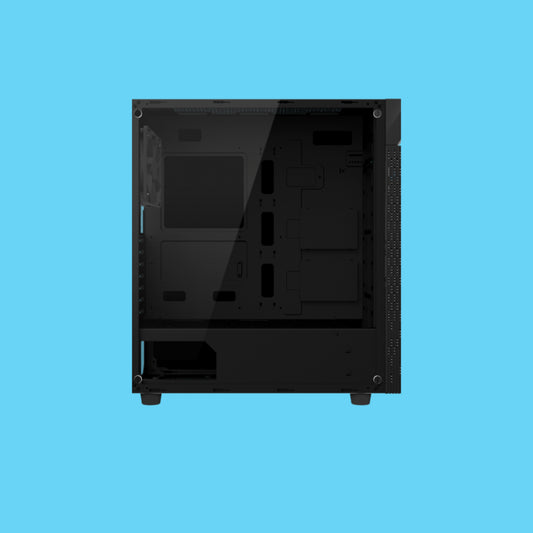 GABINETE GIGABYTE C200G MEDIA TORRE SIN FUENTE 1VENTILADOR NEGRO(GB-C200G)