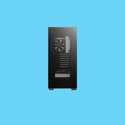 GABINETE THERMALTAKE VERSA T25 CON VENTANA RGB MEDIA TORRE ATX MICRO SIN FUENTE VENTILADOR RGB NEGRO (CA-1R5-00M1WN-00)