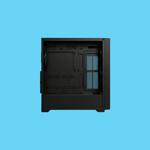 GABINETE BALAM RUSH CARBONO TWIN MATE 9000 CON VENTANA RGB FULL-TOWER ATX/E-ATXMICRO-ATX/MINI-ITX USB 3.0/2.0 SIN FUENTE 4 VENTILADORES RGB INSTALADOS NEGRO (BR-938754)