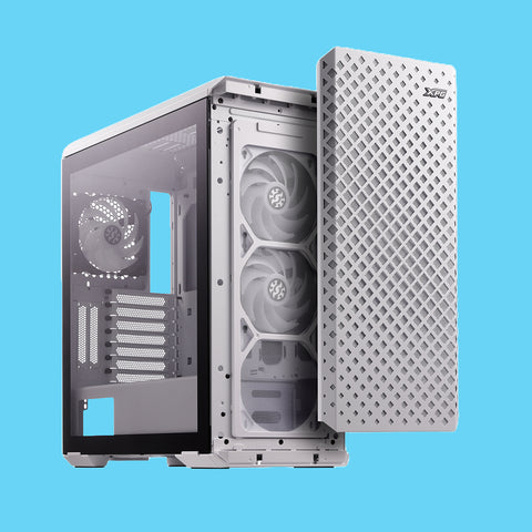 GABINETE GAMER XPG DEFENDER PRO VENTANA ARGB SIN FUENTE BLANCO (DEFENDER PRO-WHCWW)