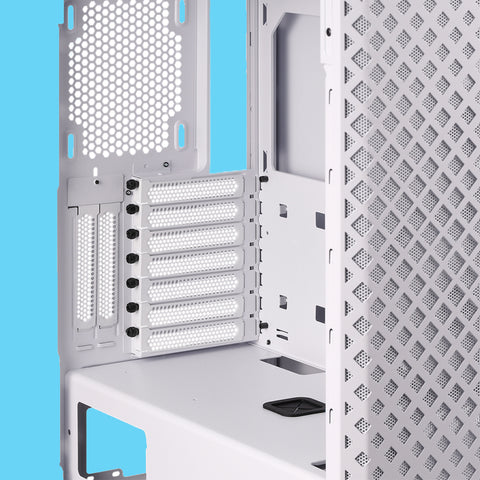 GABINETE GAMER XPG DEFENDER PRO VENTANA ARGB SIN FUENTE BLANCO (DEFENDER PRO-WHCWW)