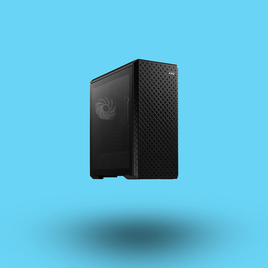 Gabinete Gamer XPG Defender Pro Ventana ARGB sin Fuente Negro