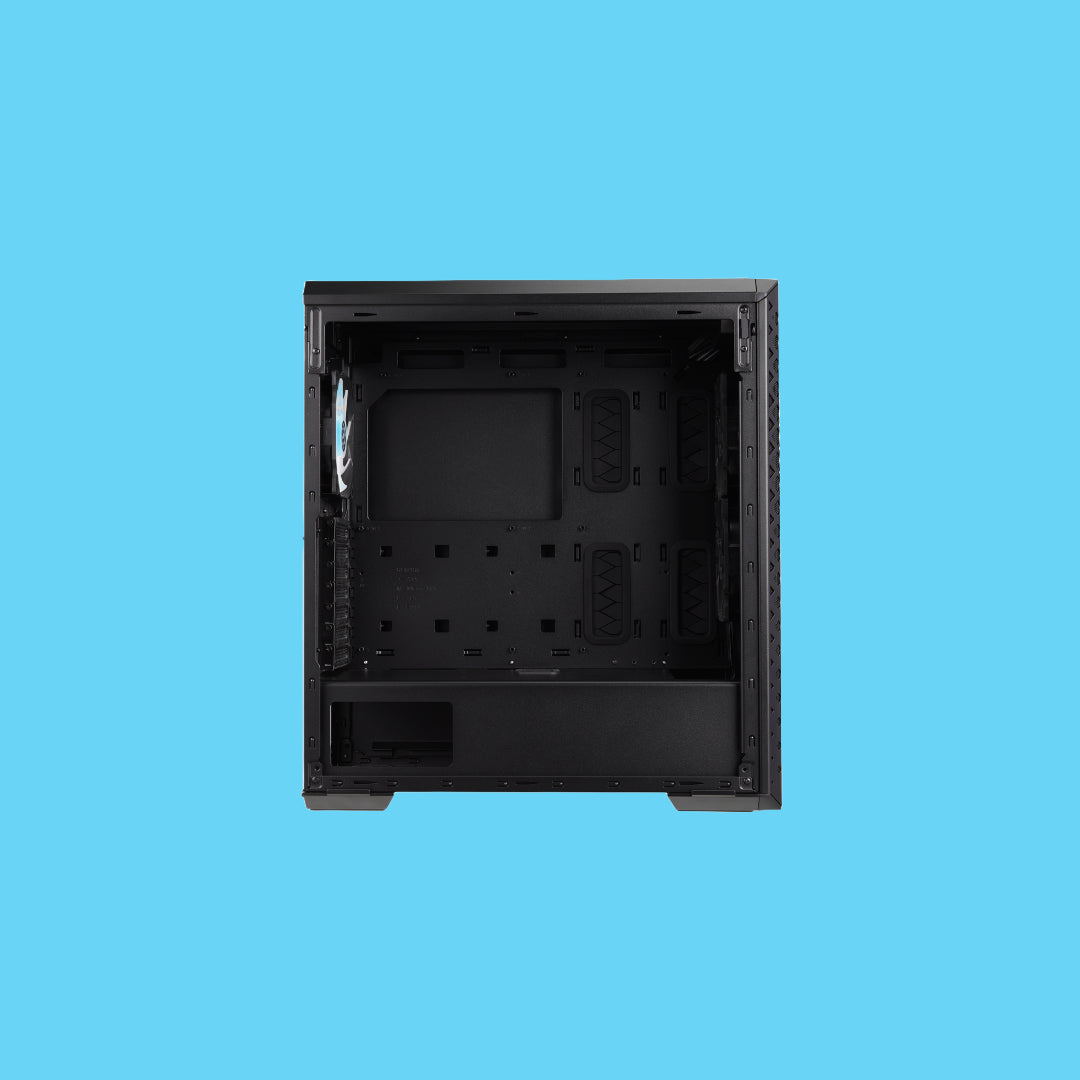 Gabinete Gamer XPG Defender Pro Ventana ARGB sin Fuente Negro