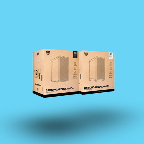 GABINETE BALAM RUSH CARBONO AIRCOOL 4000A MINI-TOWER MICRO-ATX/MINI-ITX USB 2.3.0 SIN FUENTE 3 VENTILADORES ARGB INSTALADOS BLANCO (BR-938860)