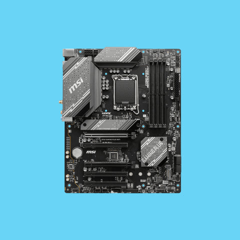 TARJETA MADRE MSI ATX B760 GAMING PLUS WIFI S-1700 INTEL B760 HDMI 256GB DDR5 PARA INTEL (B760 GAMING PLUS WIFI)