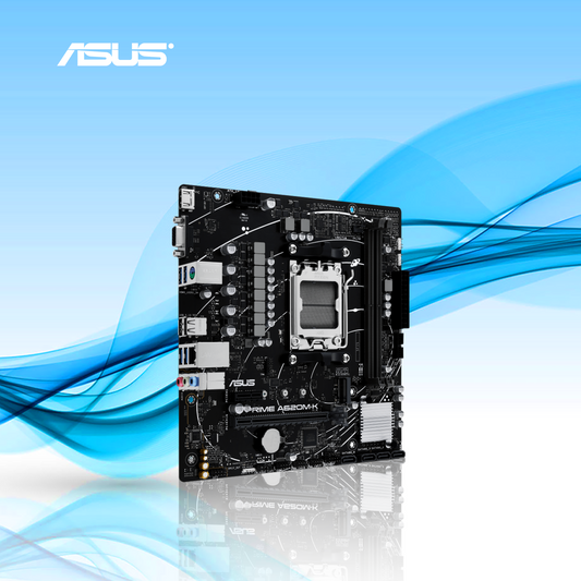 TARJETA MADRE ASUS PRIME A620M-K SOCKET AM5 MICRO-ATX AMD A620 HDMI UP TO 96GB DDR5 (PRIME A620M-K)