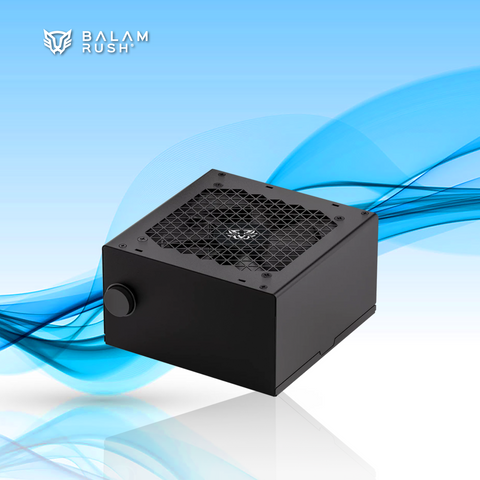 FUENTE DE PODER BALAM RUSH PULSAR 650PR 80 PLUS WHITE 650W 20+4 PIN ATX NEGRO(BR-937719)