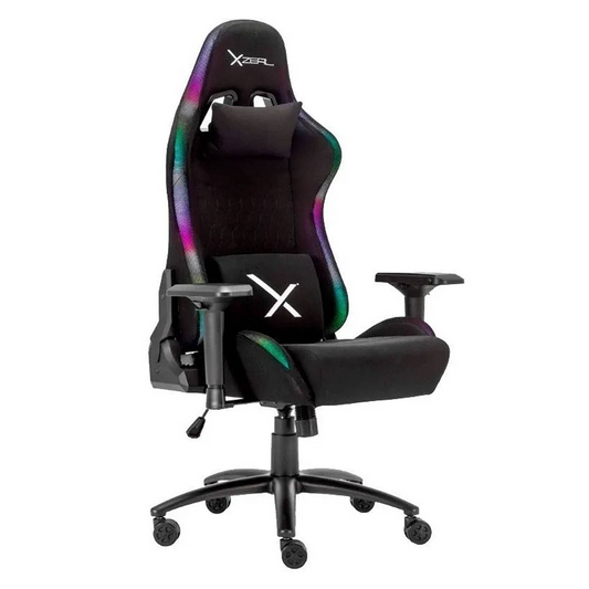 SILLA GAMER XZEAL NEG-RGB ACERO, ALTO DESEMPENO XZSXZ15B