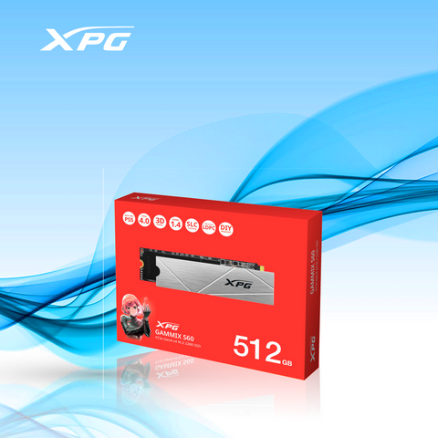 UNIDAD DE ESTADO SOLIDO SSD XPG GAMMIX S60 NVME M.2 512GB 1700 MB/S ESCRITURA 4700 MB/S LECTURA PCI EXPRESS 4.0 (AGAMMIXS60-512G-CS)