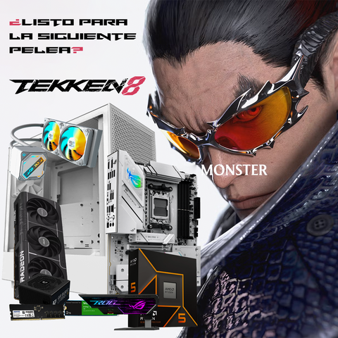 PC Gamer ArcinTech Tekken 8 | Ryzen 5 9600X + RX 9070 XT | Entrega local Puebla