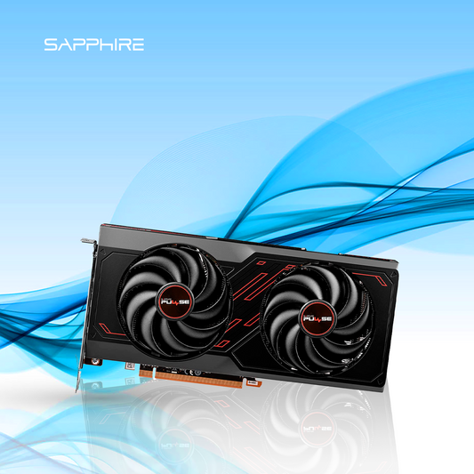 TARJETA DE VIDEO SAPPHIRE AMD RADEON RX 7600 PULSE 8GB 128-BIT GDDR6 PCI EXPRESS X8 4.0 (11324-01-20G)