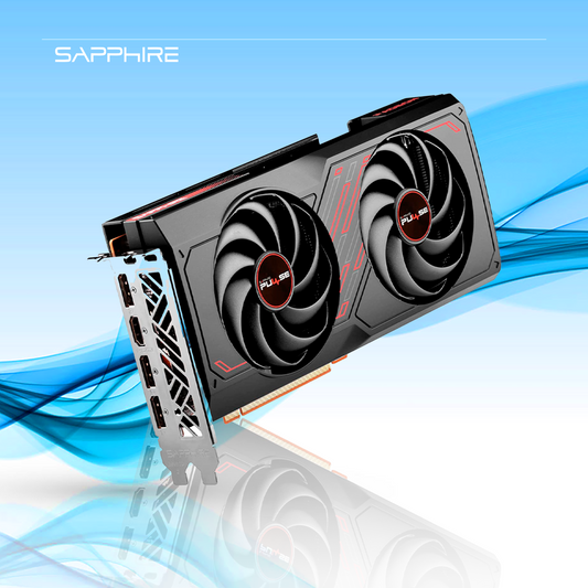 TARJETA DE VIDEO SAPPHIRE AMD RADEON RX 7600 PULSE 8GB 128-BIT GDDR6 PCI EXPRESS X8 4.0 (11324-01-20G)