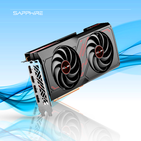 TARJETA DE VIDEO SAPPHIRE AMD RADEON RX 7600 PULSE 8GB 128-BIT GDDR6 PCI EXPRESS X8 4.0 (11324-01-20G)
