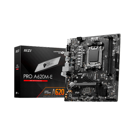 TARJETA MADRE MSI PRO A620M-E AM5 2DDR5 1HDMI 1VGA (PRO A620M-E)