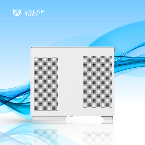 GABINETE BALAM RUSH TANK EXPERT CURVE 6800 MIDI-TOWER ATX/MICRO-ATX/MINI-ITX USB 2.0/3.0 SIN FUENTE 3 VENTILADORES INSTALADOS BLANCO (BR-941587)