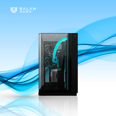 GABINETE GAMER BALAM RUSH TANK EXPERT CURVE 7800 MIDI-TOWER ATX/MICRO-ATX/MINI-ITX USB 2.0/3.0 SIN FUENTE 5 VENTILADORES INSTALADOS BLANCO (BR-941563)