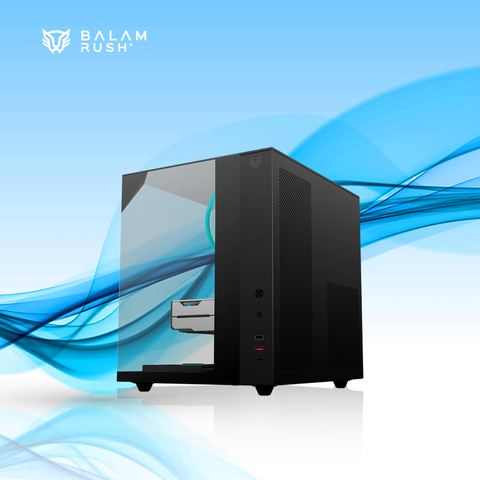 GABINETE BALAM RUSH TANK MAJESTIC 6600 MIDI-TOWER ATX/MICRO-ATX/MINI-ITX USB 2.0/3.0 SIN FUENTE 1 VENTILADOR INSTALADO BLANCO (BR-941532)