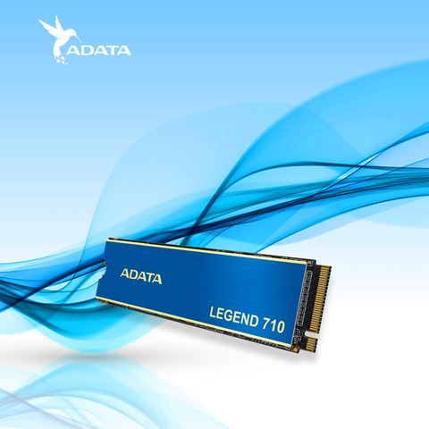UNIDAD DE ESTADO SOLIDO SSD ADATA LEGEND 710 M.2 256GB NVME PCI EXPRESS 3.0 (ALEG-710-256GCS)
