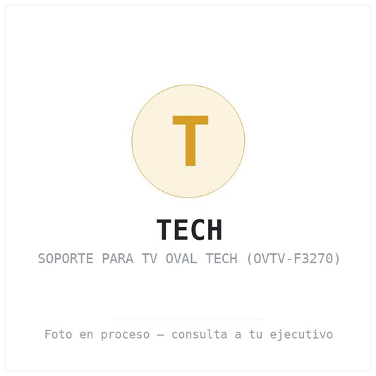 Soporte para Tv Oval Tech
