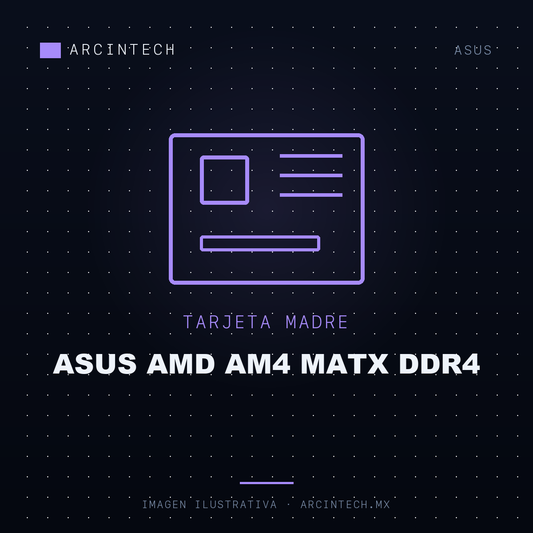 Tarjeta Madre ASUS AMD AM4 mATX DDR4