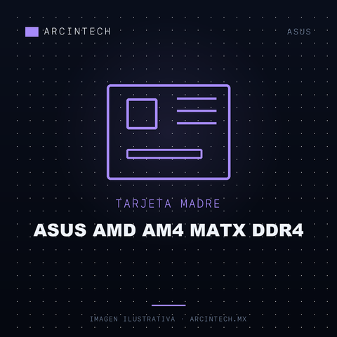 Tarjeta Madre ASUS AMD AM4 mATX DDR4