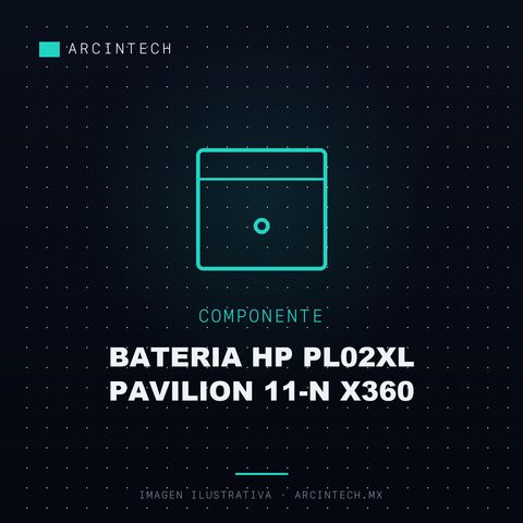 Bateria HP PL02XL Pavilion 11-N X360