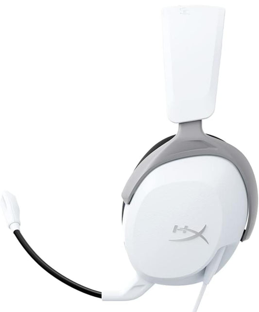 AUDIFONOS DIADEMA GAMER HYPERX CLOUD STINGER  2 CORE ALAMBRICO BLANCO (6H9B5AA)