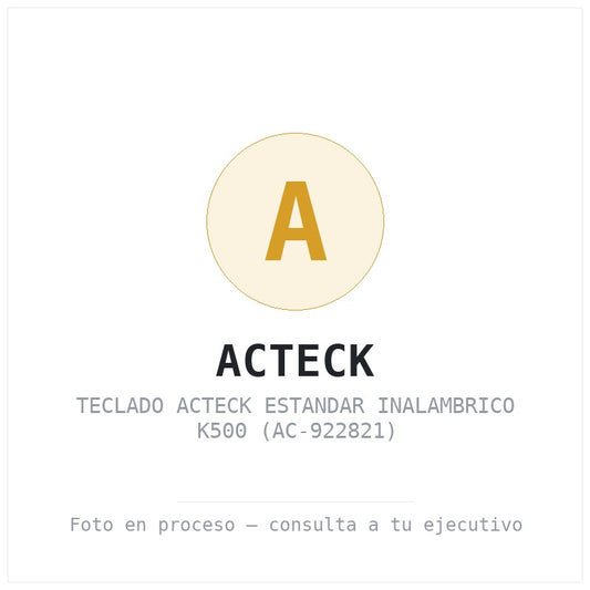 Teclado Acteck Estandar Inalambrico K500