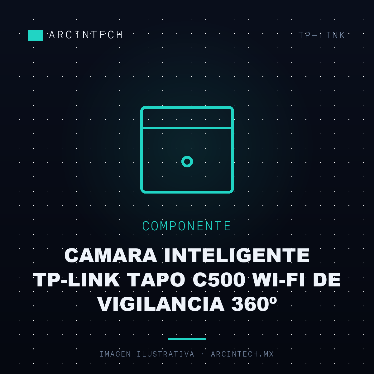 Camara Inteligente TP-Link Tapo C500 Wi-fi de Vigilancia 360º