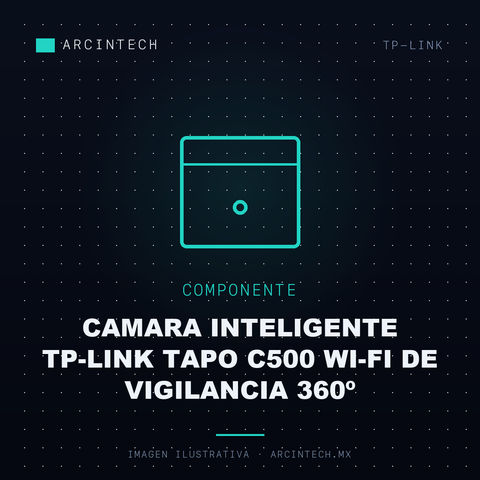 Camara Inteligente TP-Link Tapo C500 Wi-fi de Vigilancia 360º