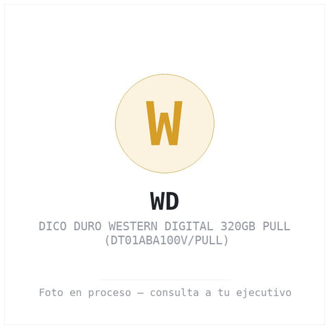 Dico Duro Western Digital 320GB Pull