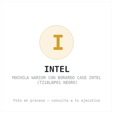 Mochila Warior con Borardo Case Intel