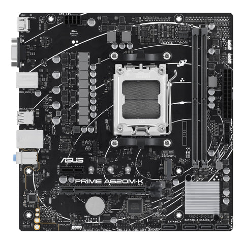 Tarjeta Madre ASUS Prime A620M-K-CSM Micro-ATX Socket AM5 AMD A620 96GB DDR5 HDMI
