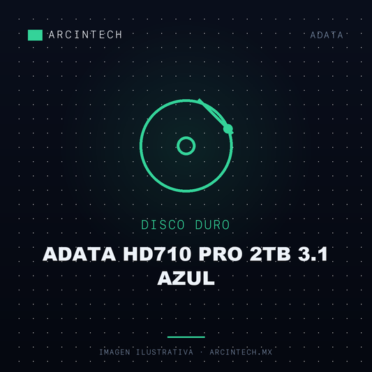 Disco Duro Externo Adata HD710 Pro 2TB 3.1 Azul