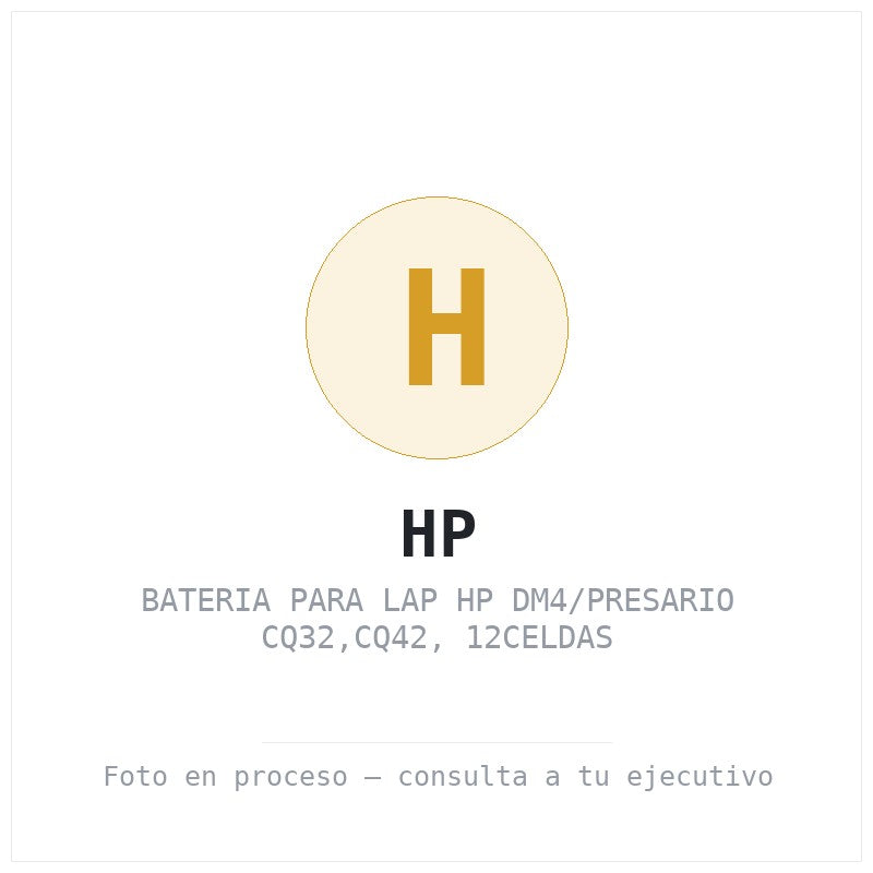 Bateria para Lap HP DM4/PRESARIO CQ32,CQ42, 12CELDAS
