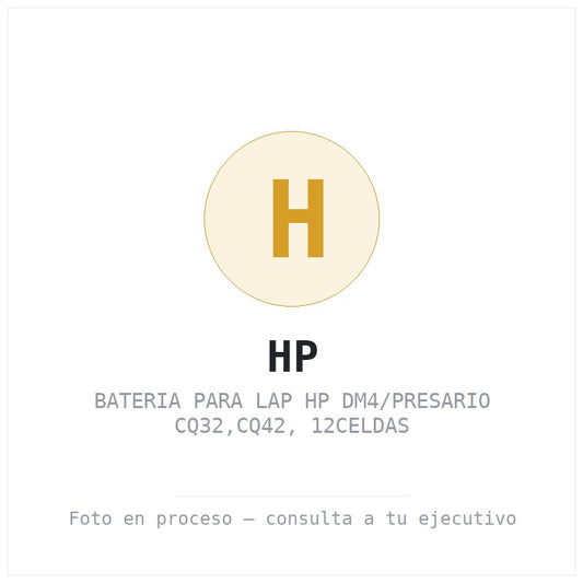 Bateria para Lap HP DM4/PRESARIO CQ32,CQ42, 12CELDAS