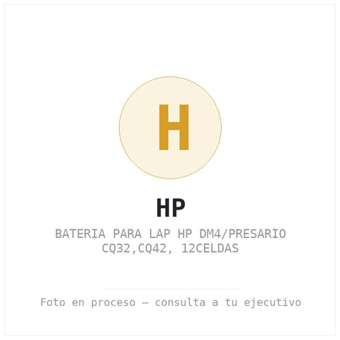 Bateria para Lap HP DM4/PRESARIO CQ32,CQ42, 12CELDAS