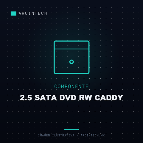 Case 2.5 SATA Dvd Rw Caddy