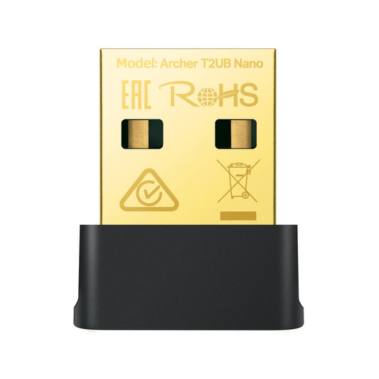Adaptador de Red TP-Link USB Archer T2UB Nano Inalambrico 433MBIT/S Wlan / Bluetooth Doble Banda 2.4/5GHz