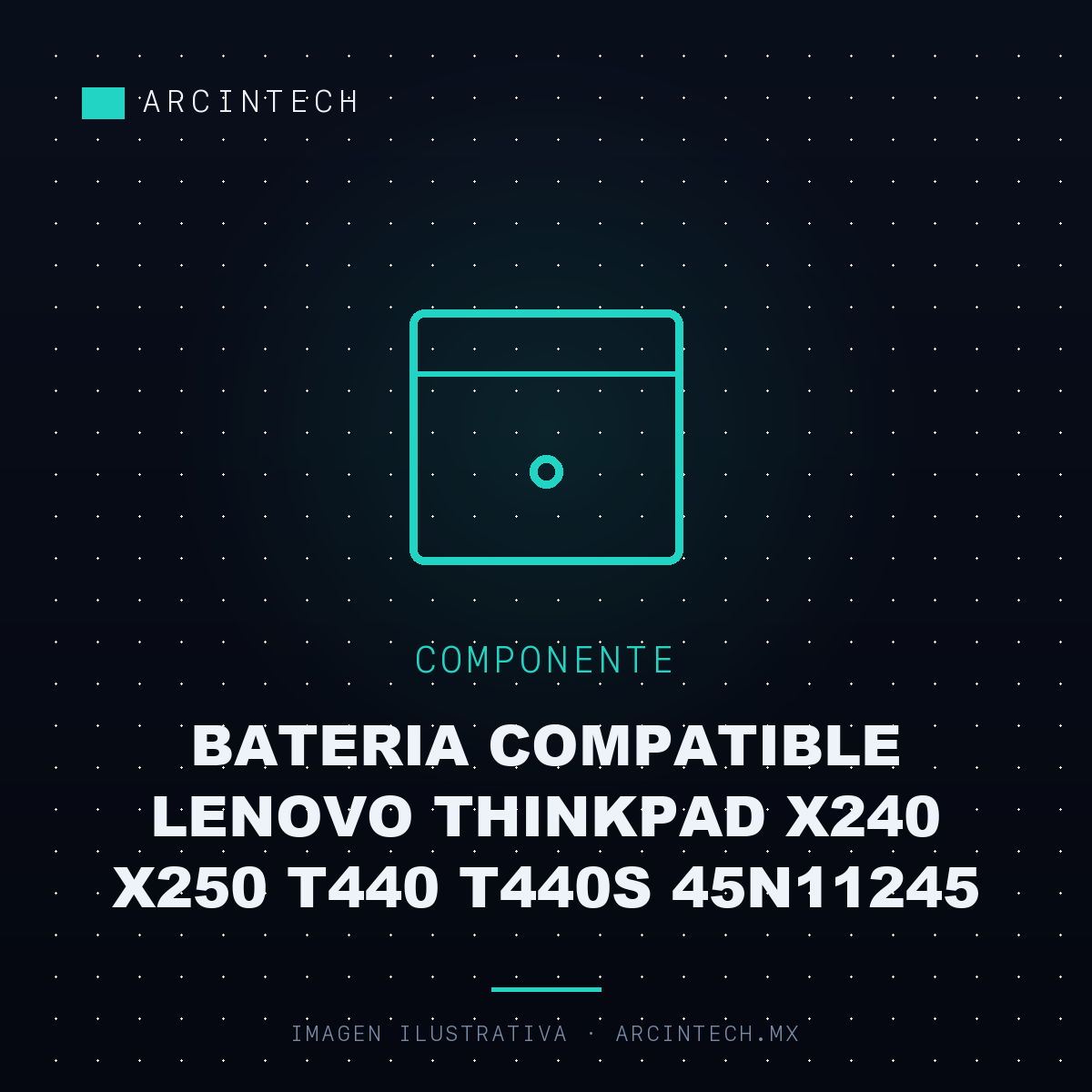 Bateria Compatible Lenovo Thinkpad X240 X250 T440 T440S 45N11245