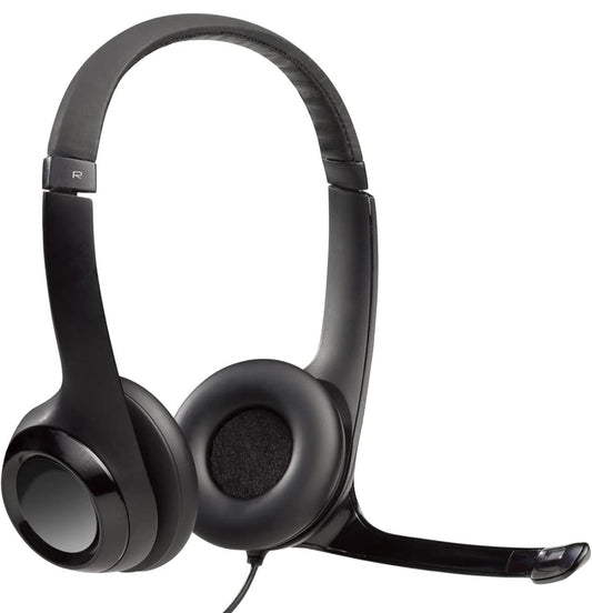 DIADEMA LOGITECH H390 STEREO C/MICROFONO USB (981-000060)