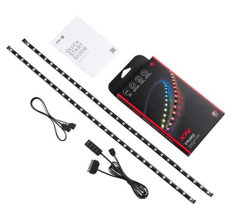 Tira LED XPG con Control Prime ARGB 60CMX10MM Negro