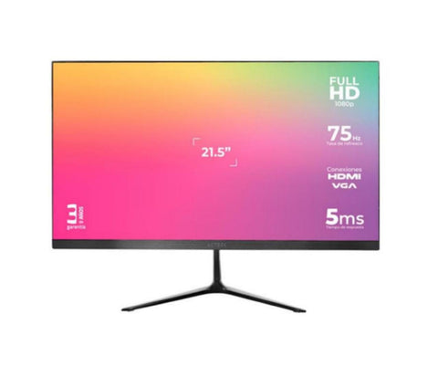 MONITOR ACTECK LED CAPTIVE 21.5 VIVID SP215 FULL HD 1080P 75HZ 5MS HDMI (AC-933858)